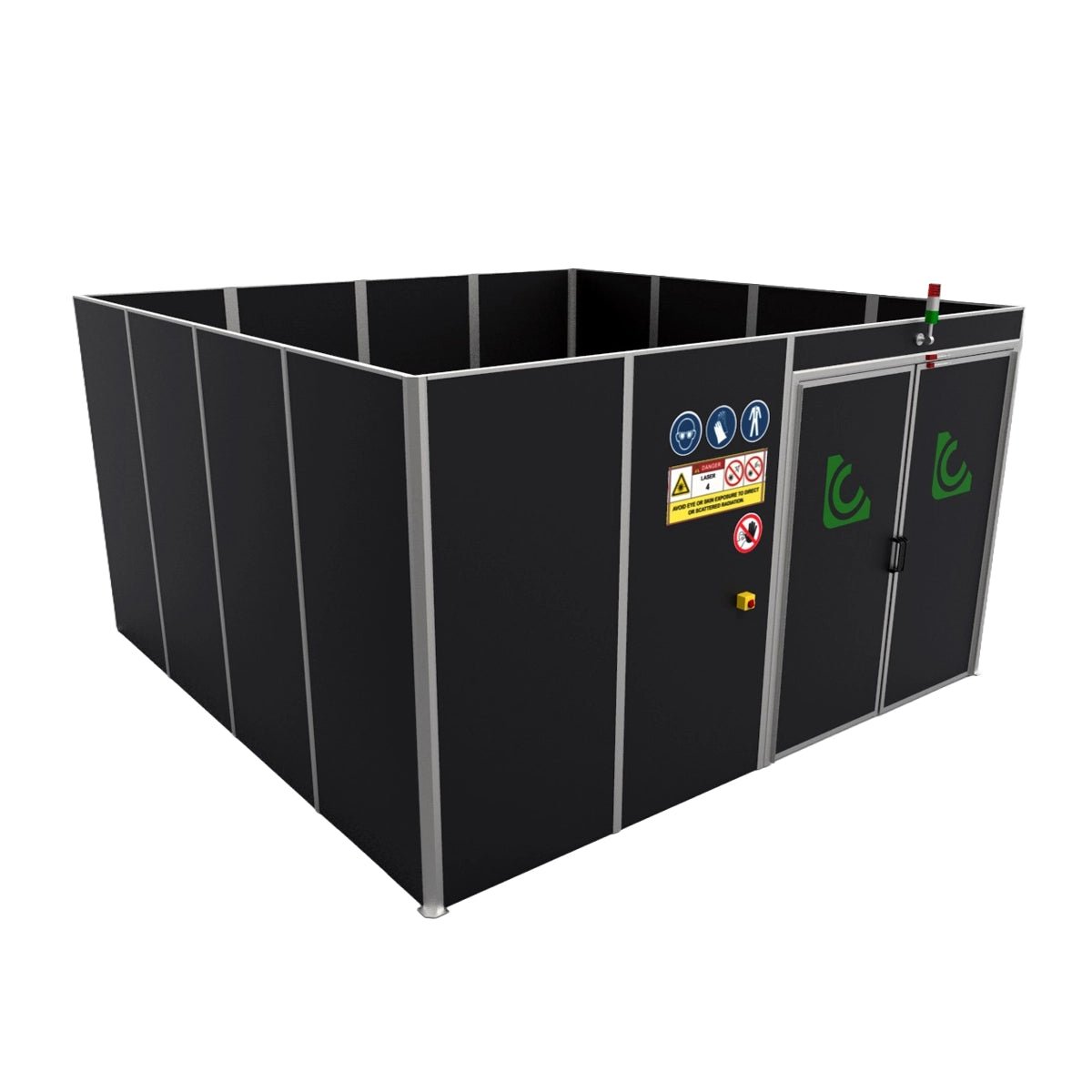 LC Cabin V1 | Cabina de seguridad láser modular Clase 1 - LC LASERSHOP