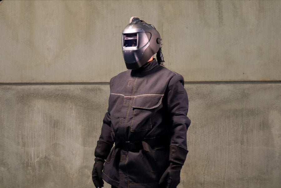 Ropa de protección para limpieza y soldadura láser industrial marca protect