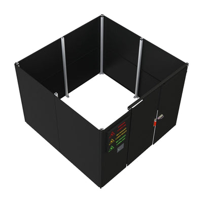 LC Cabin V1 | Cabina de seguridad láser modular Clase 1 - LC LASERSHOP