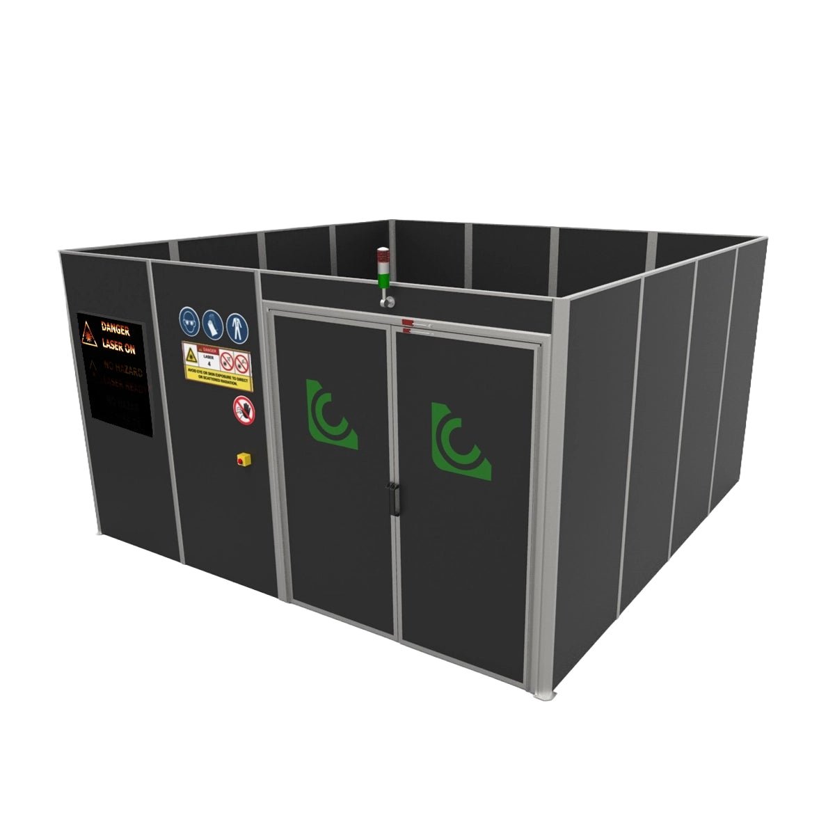 LC Cabin V1 | Cabina de seguridad láser modular Clase 1 - LC LASERSHOP