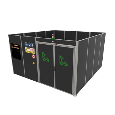 LC Cabin V1 | Cabina de seguridad láser modular Clase 1 - LC LASERSHOP